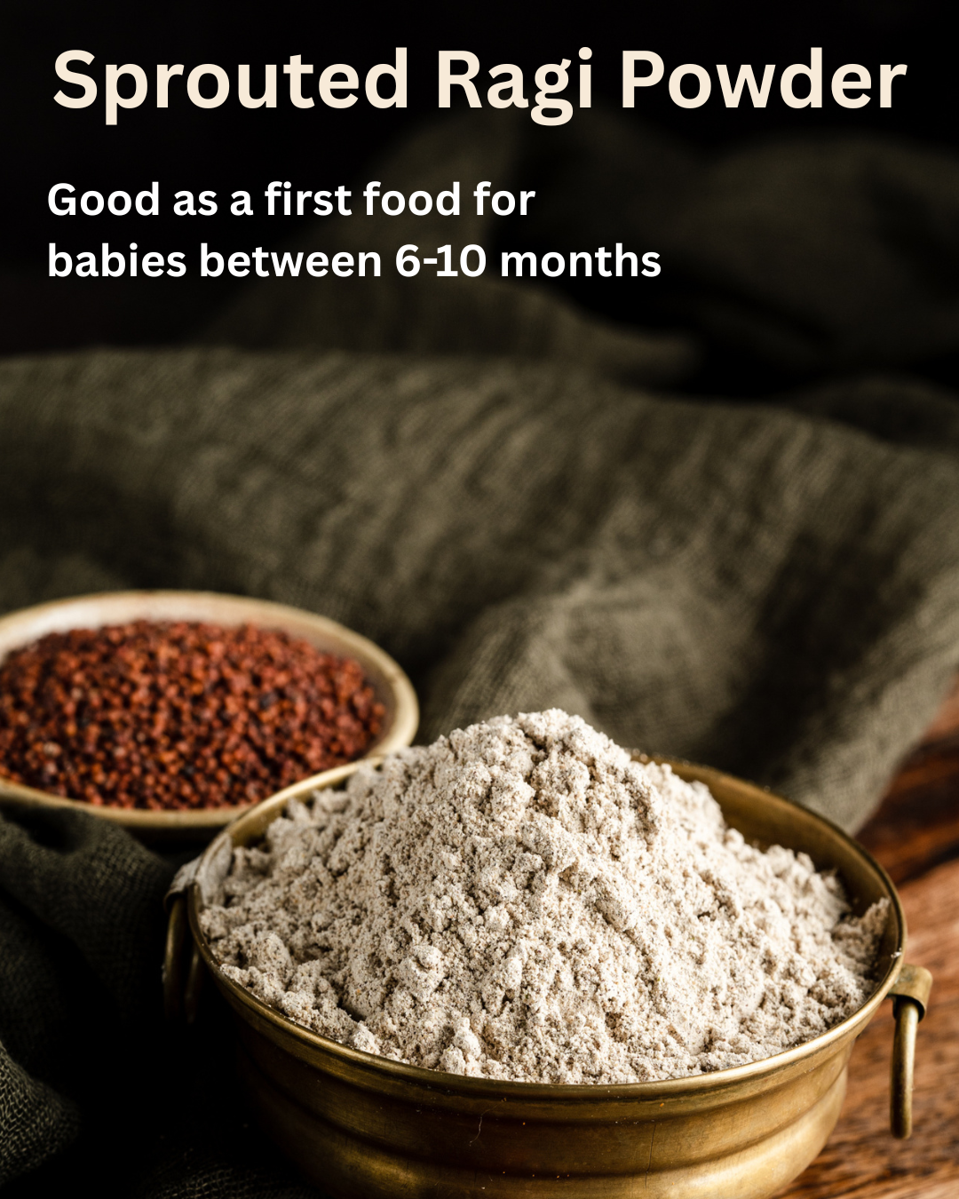Sprouted Ragi Powder