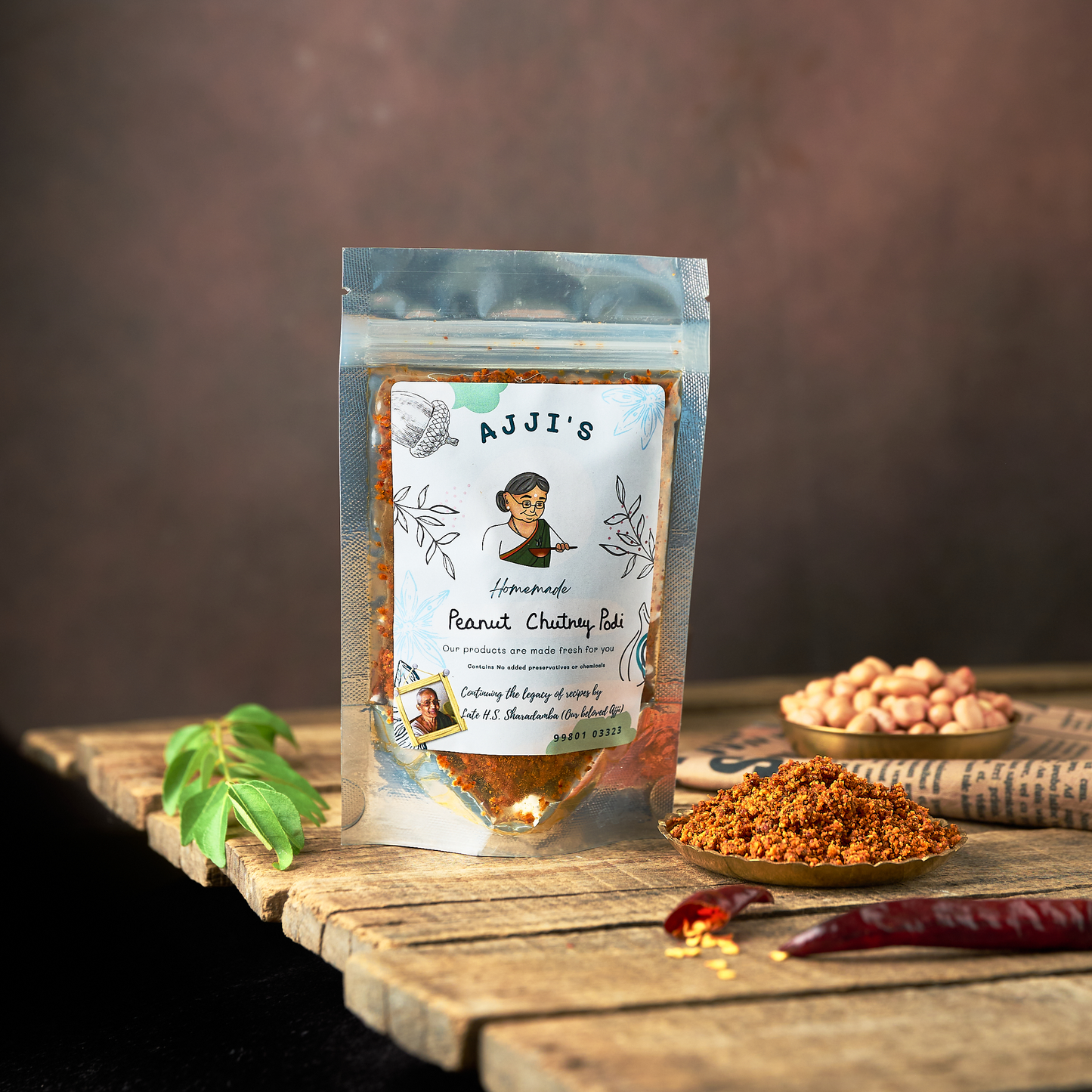 Peanut Chutney Podi(200 gm)