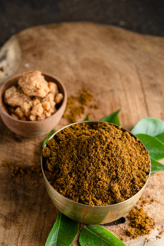 Curry Leaves Chutney podi for your long dark hair, postpartum care, homemade, traditional, preservative free