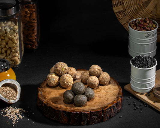 Laddus for puberty care, menarche, traditional homemade