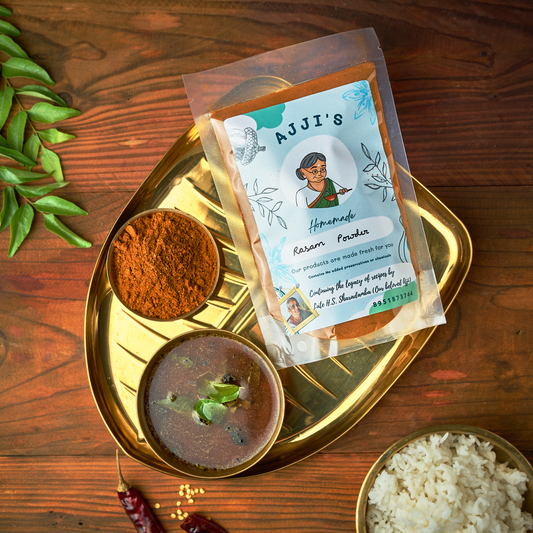 Karnataka Brahmin Style homemade rasam powder